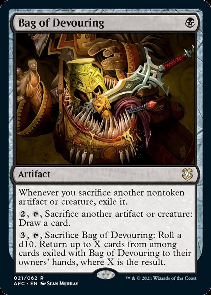 Bag of Devouring [Dungeons & Dragons: Adventures in the Forgotten Realms Commander] | Card Merchant Takapuna