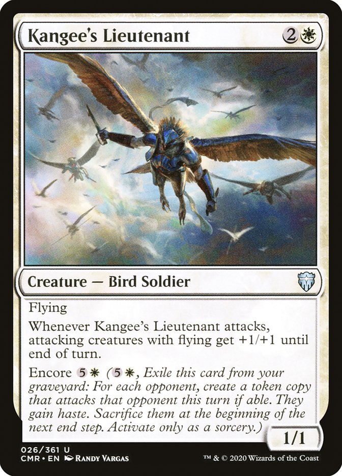 Kangee's Lieutenant [Commander Legends] | Card Merchant Takapuna
