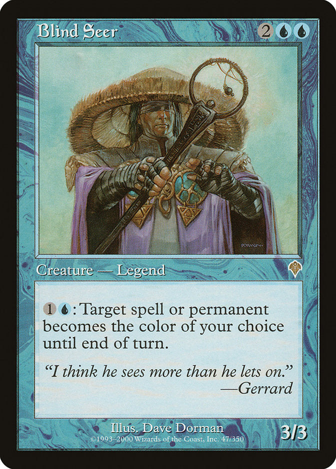 Blind Seer [Invasion] | Card Merchant Takapuna