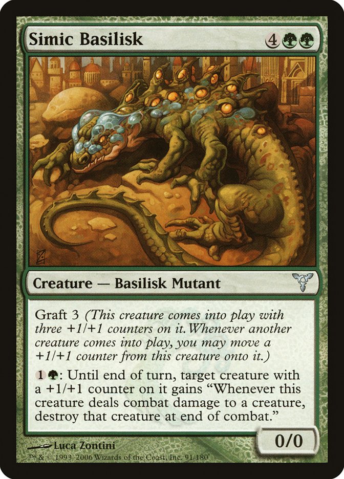 Simic Basilisk [Dissension] | Card Merchant Takapuna