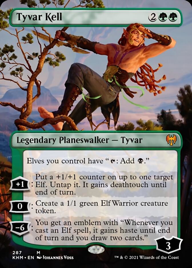 Tyvar Kell (Borderless) [Kaldheim] | Card Merchant Takapuna