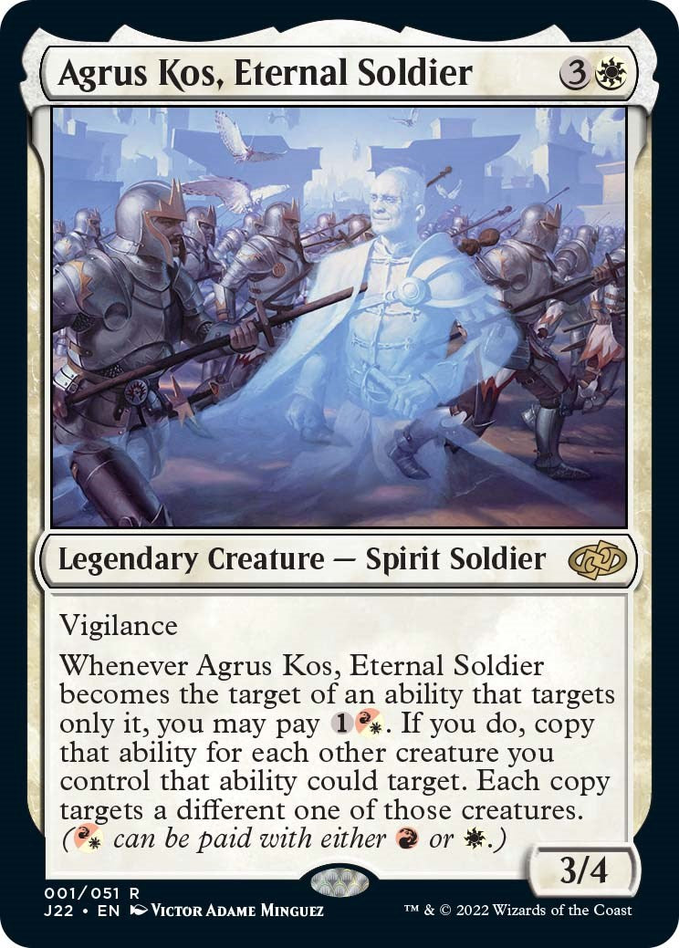 Agrus Kos, Eternal Soldier [Jumpstart 2022] | Card Merchant Takapuna
