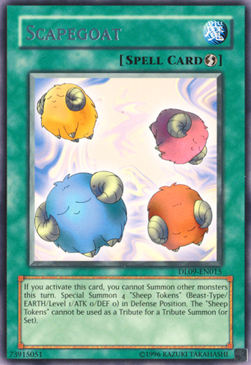 Scapegoat (Silver) [DL09-EN015] Rare | Card Merchant Takapuna