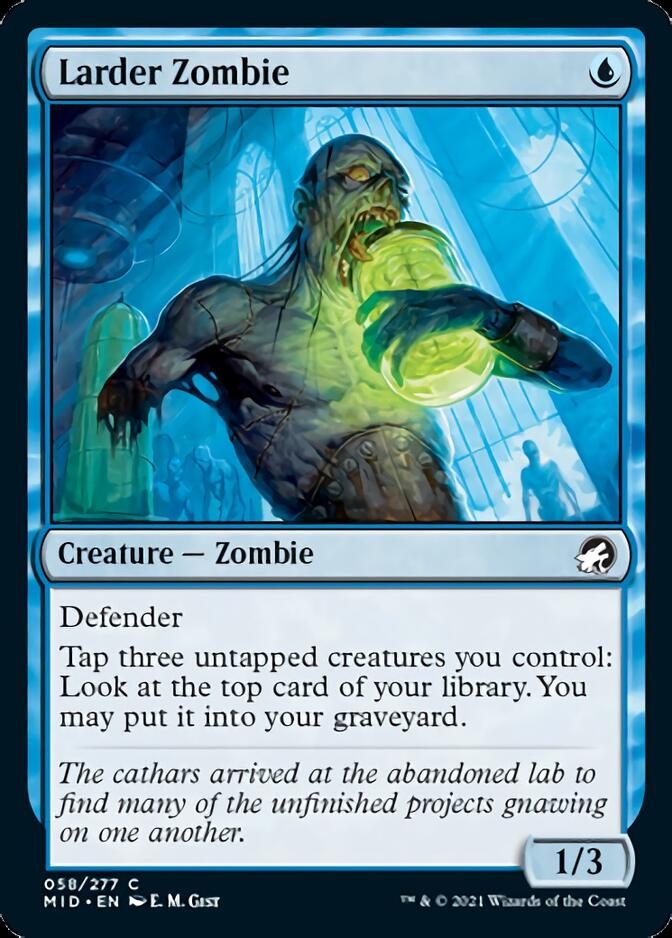 Larder Zombie [Innistrad: Midnight Hunt] | Card Merchant Takapuna