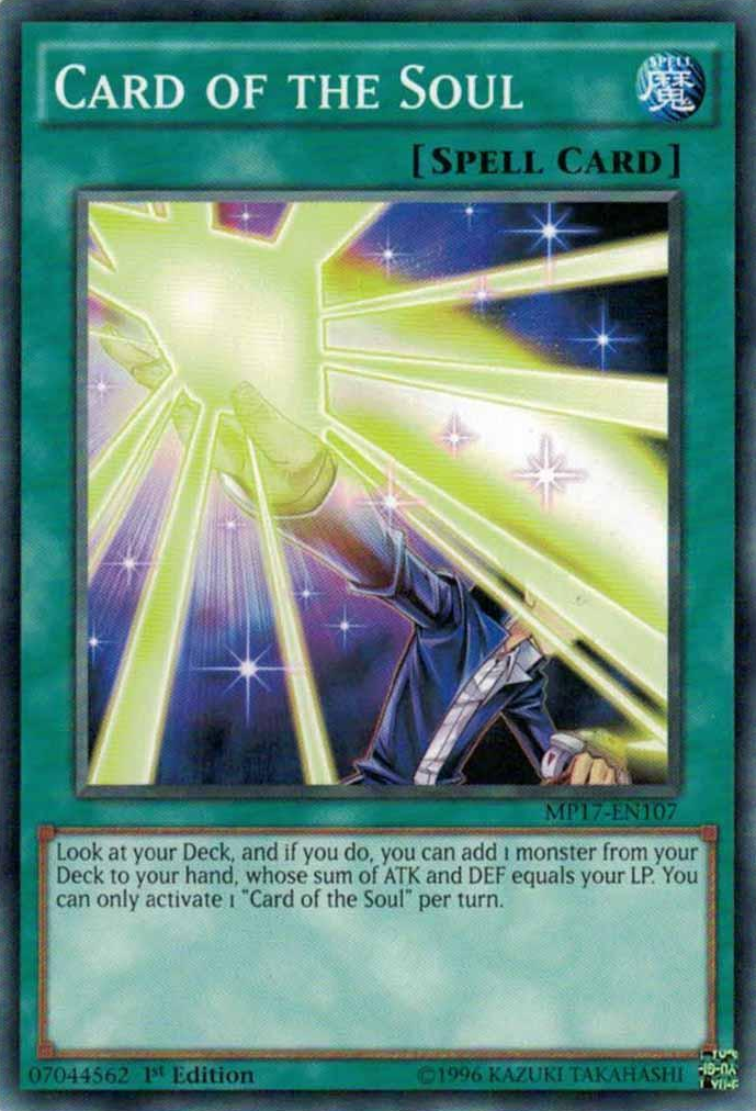 Card of the Soul [MP17-EN107] Common | Card Merchant Takapuna