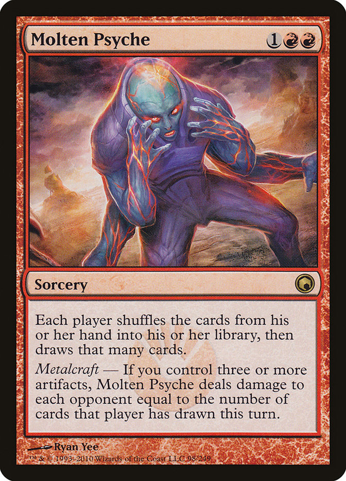 Molten Psyche [Scars of Mirrodin] | Card Merchant Takapuna