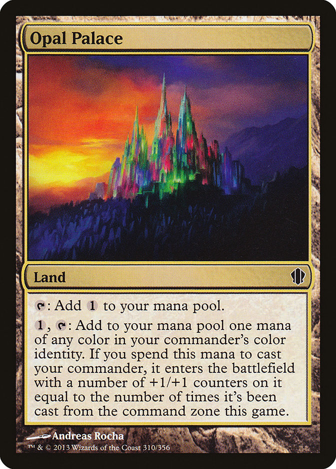 Opal Palace [Commander 2013] | Card Merchant Takapuna