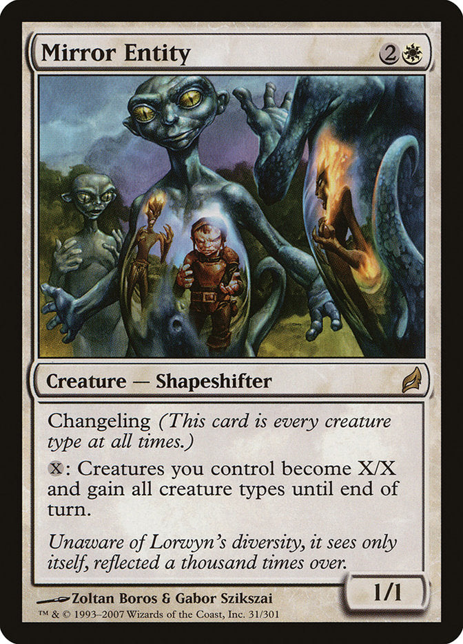 Mirror Entity [Lorwyn] | Card Merchant Takapuna