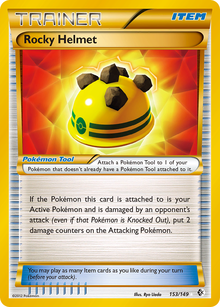 Rocky Helmet (153/149) [Black & White: Boundaries Crossed] | Card Merchant Takapuna