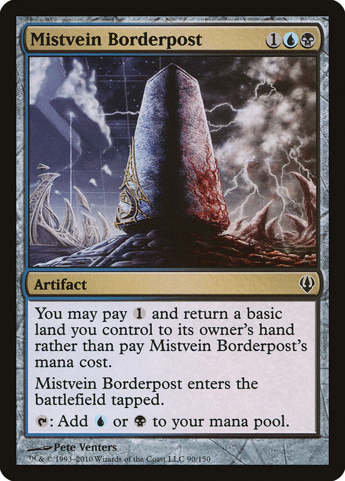 Mistvein Borderpost [Archenemy] | Card Merchant Takapuna