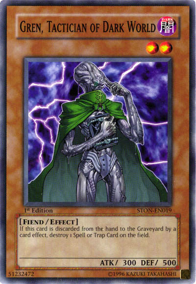 Gren, Tactician of Dark World [STON-EN019] Common | Card Merchant Takapuna
