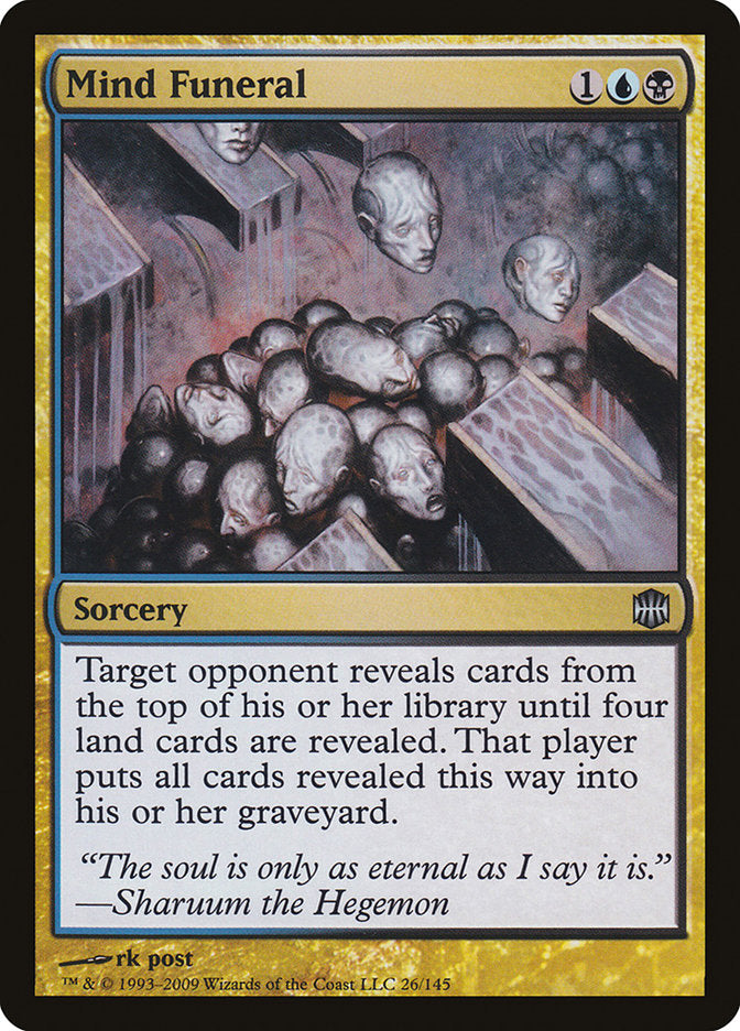 Mind Funeral [Alara Reborn] | Card Merchant Takapuna