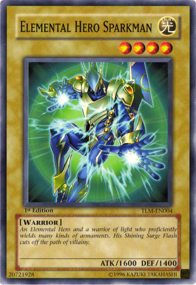 Elemental Hero Sparkman [TLM-EN004] Common | Card Merchant Takapuna