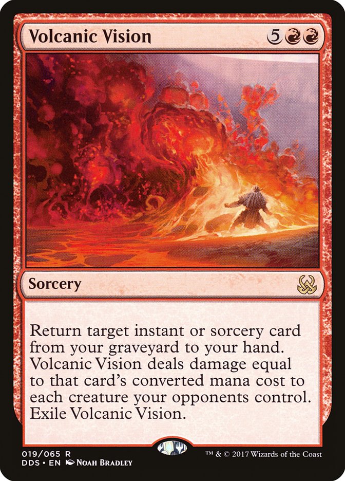 Volcanic Vision [Duel Decks: Mind vs. Might] | Card Merchant Takapuna