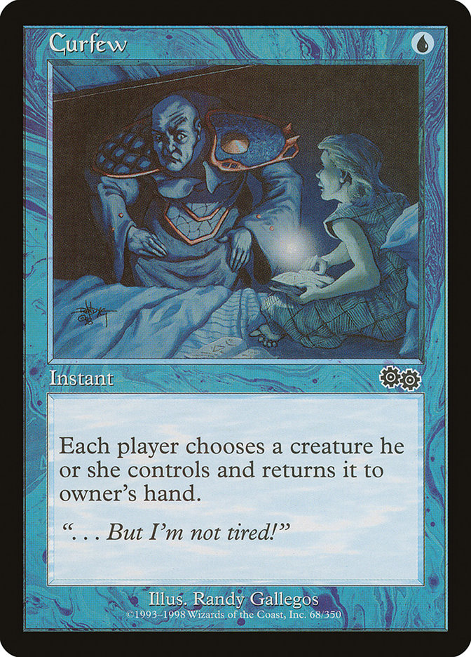 Curfew [Urza's Saga] | Card Merchant Takapuna