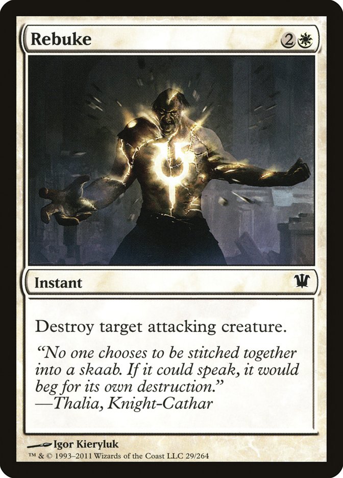 Rebuke [Innistrad] | Card Merchant Takapuna