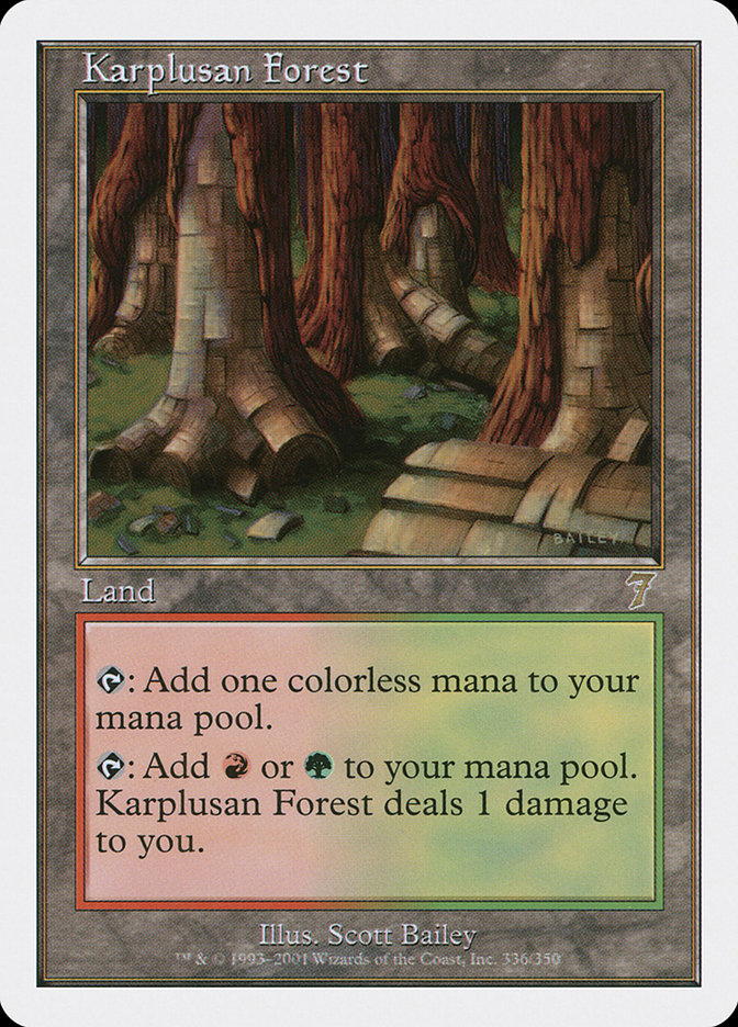 Karplusan Forest [Seventh Edition] | Card Merchant Takapuna