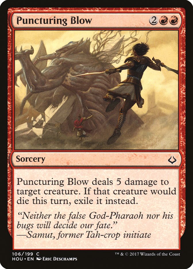 Puncturing Blow [Hour of Devastation] | Card Merchant Takapuna