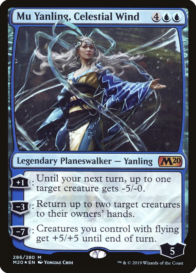 Mu Yanling, Celestial Wind [Core Set 2020] | Card Merchant Takapuna