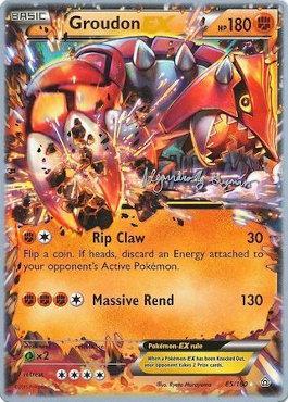 Groudon EX (85/160) (Primal Groudon - Alejandro Ng-Guzman) [World Championships 2015] | Card Merchant Takapuna
