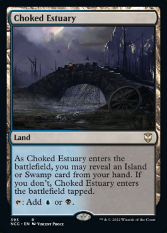 Choked Estuary [Streets of New Capenna Commander] | Card Merchant Takapuna