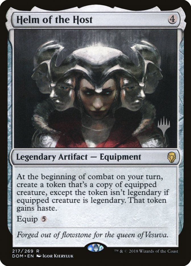 Helm of the Host (Promo Pack) [Dominaria Promos] | Card Merchant Takapuna