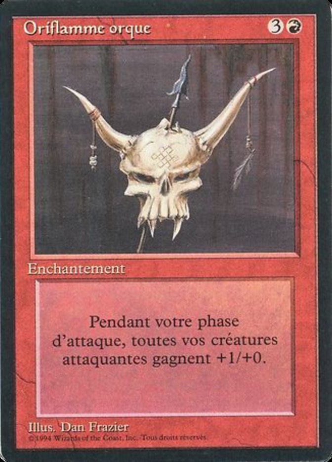 Orcish Oriflamme [Foreign Black Border] | Card Merchant Takapuna