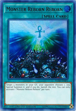 Monster Reborn Reborn [FLOD-ENSP1] Ultra Rare | Card Merchant Takapuna