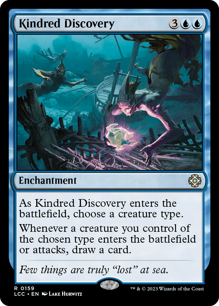 Kindred Discovery [The Lost Caverns of Ixalan Commander] | Card Merchant Takapuna