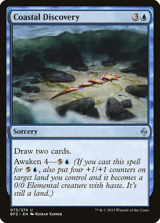 Coastal Discovery [Battle for Zendikar] | Card Merchant Takapuna