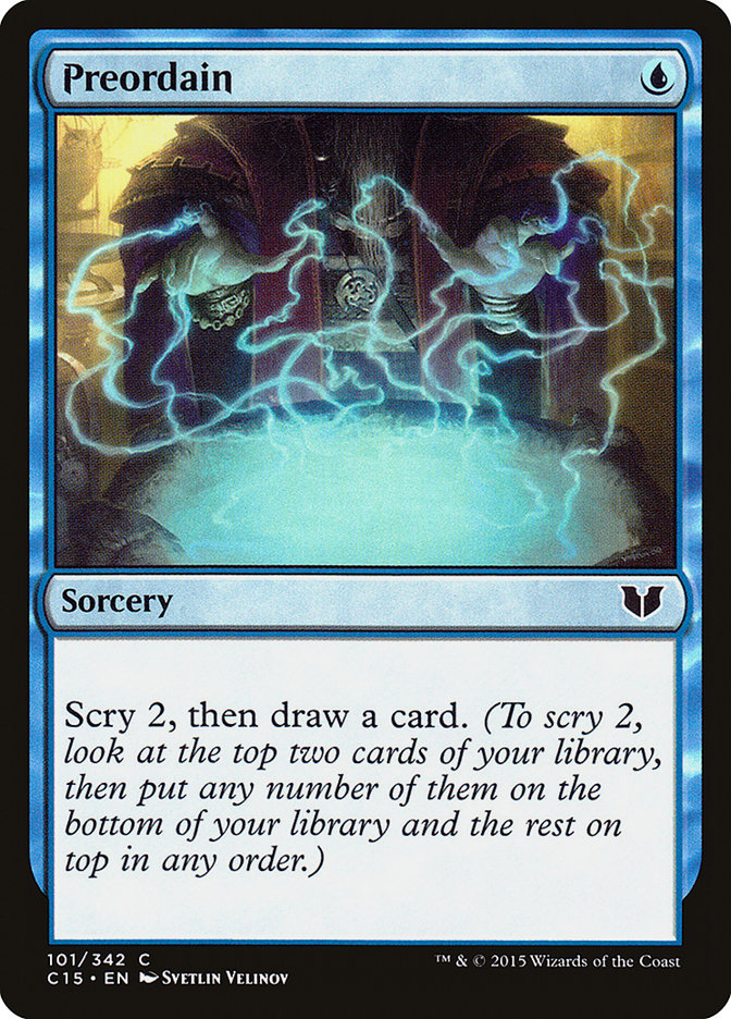 Preordain [Commander 2015] | Card Merchant Takapuna