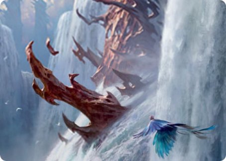 Island Art Card [Strixhaven: School of Mages Art Series] | Card Merchant Takapuna
