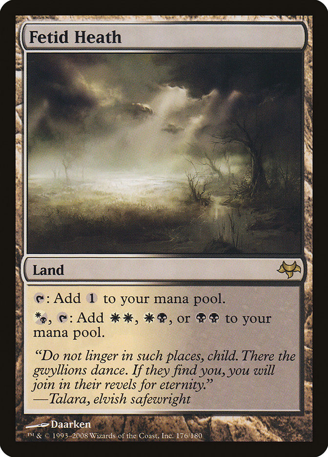Fetid Heath [Eventide] | Card Merchant Takapuna
