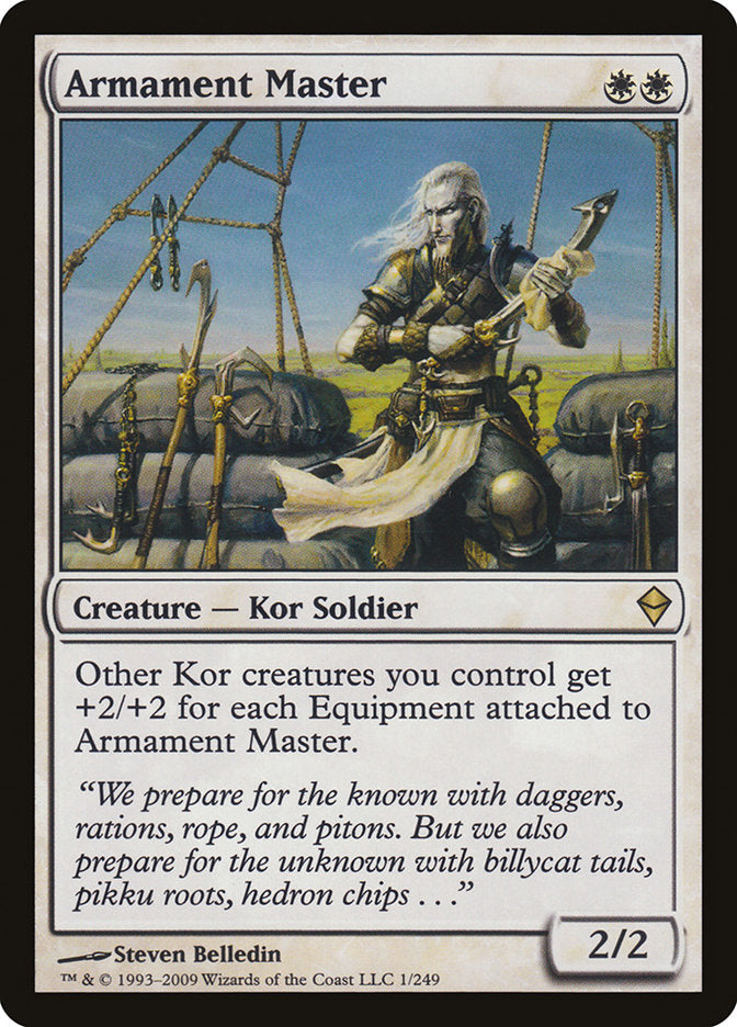 Armament Master [Zendikar] | Card Merchant Takapuna