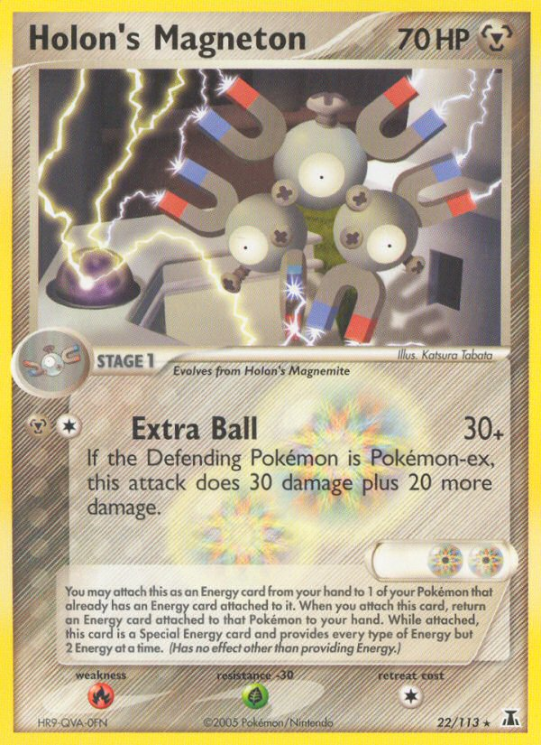 Holon's Magneton (22/113) [EX: Delta Species] | Card Merchant Takapuna