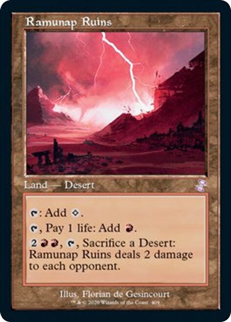 Ramunap Ruins (Timeshifted) [Time Spiral Remastered] | Card Merchant Takapuna