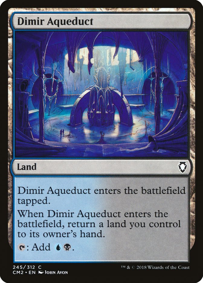 Dimir Aqueduct [Commander Anthology Volume II] | Card Merchant Takapuna
