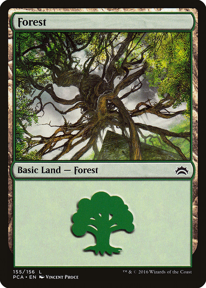 Forest (155) [Planechase Anthology] | Card Merchant Takapuna