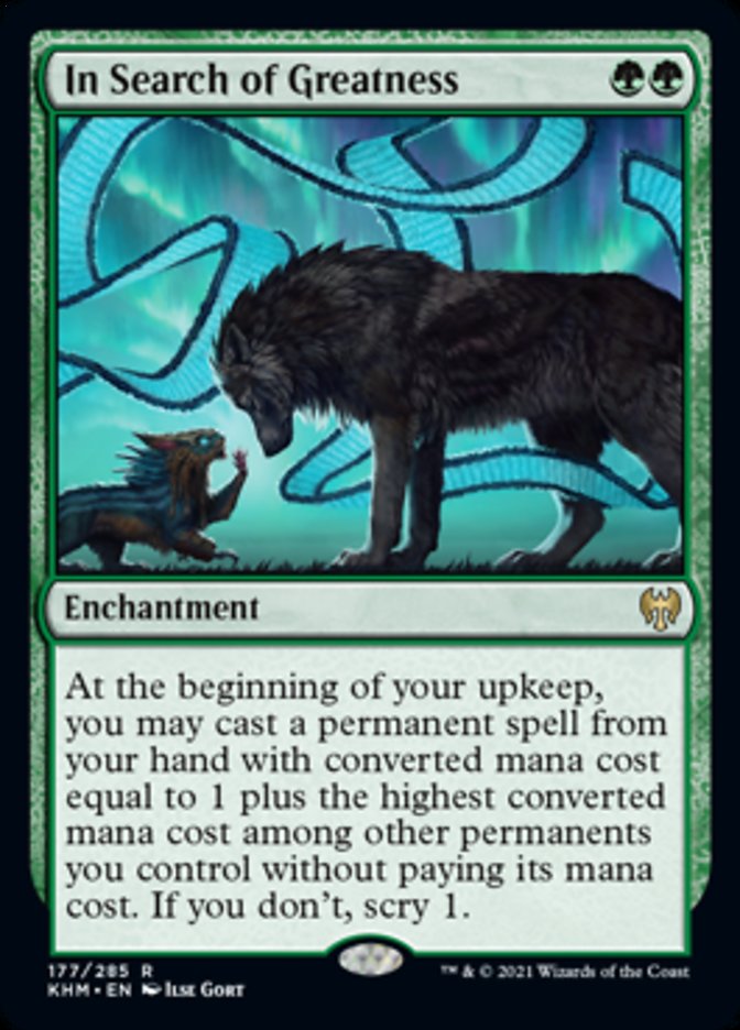 In Search of Greatness [Kaldheim] | Card Merchant Takapuna