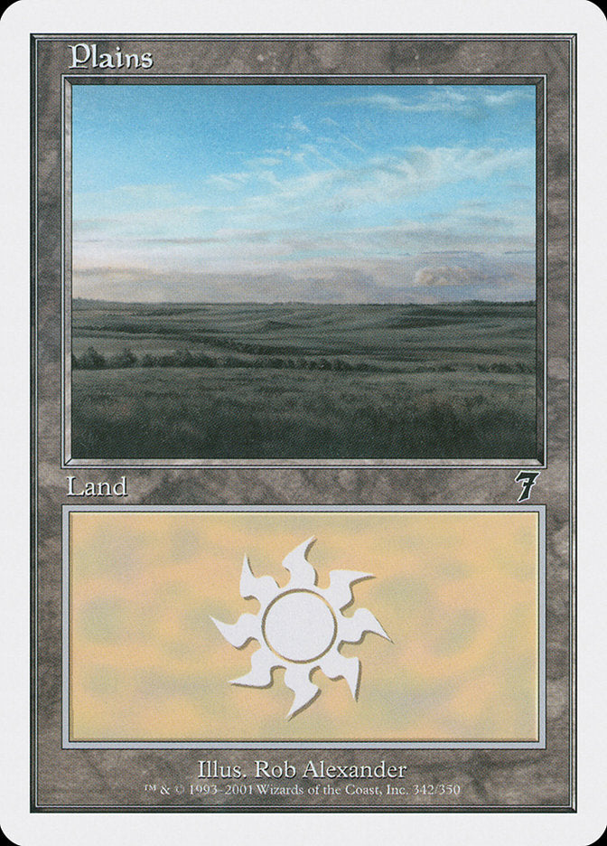 Plains (342) [Seventh Edition] | Card Merchant Takapuna