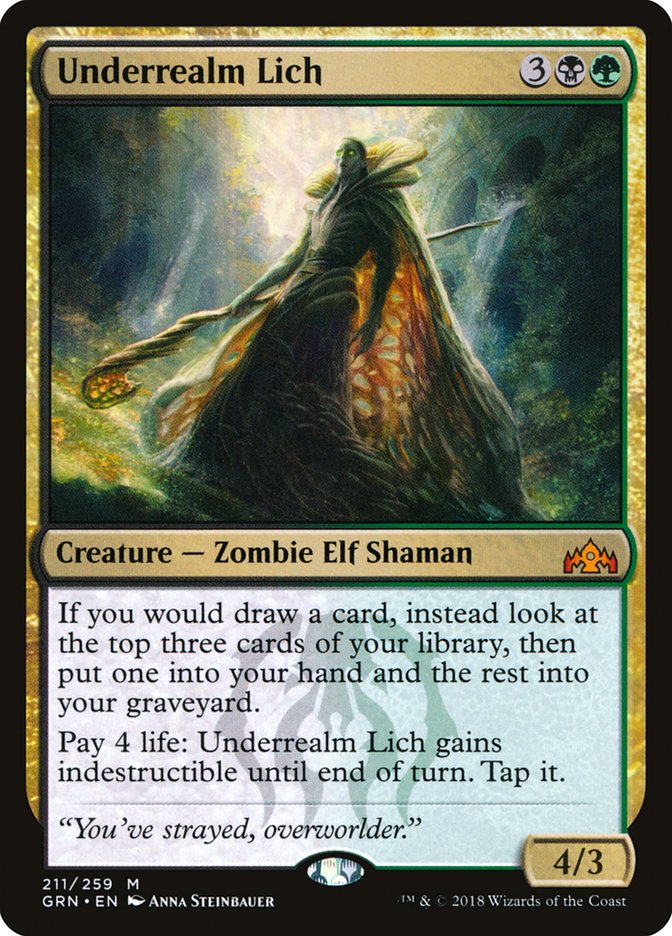 Underrealm Lich [Guilds of Ravnica] | Card Merchant Takapuna
