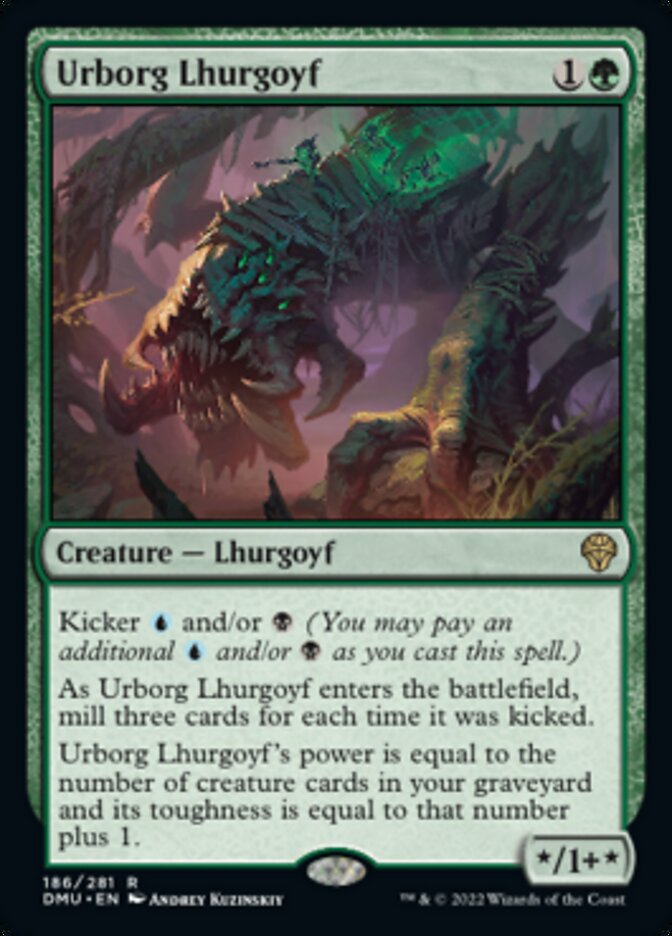 Urborg Lhurgoyf [Dominaria United] | Card Merchant Takapuna