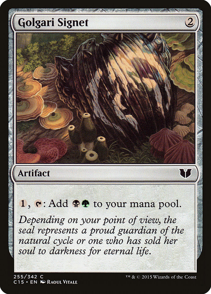 Golgari Signet [Commander 2015] | Card Merchant Takapuna