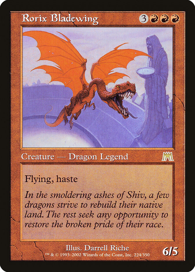 Rorix Bladewing [Onslaught] | Card Merchant Takapuna