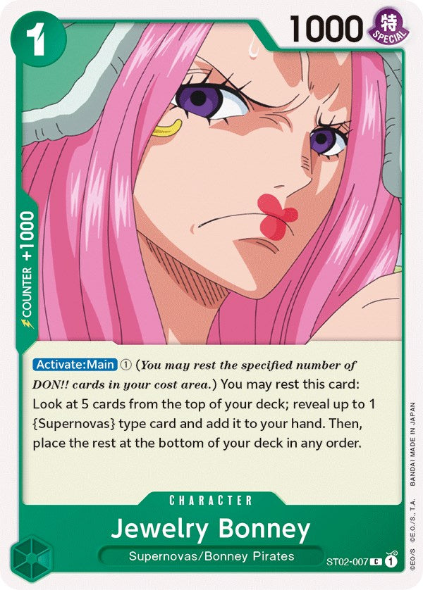 Jewelry Bonney [Starter Deck: Worst Generation] | Card Merchant Takapuna