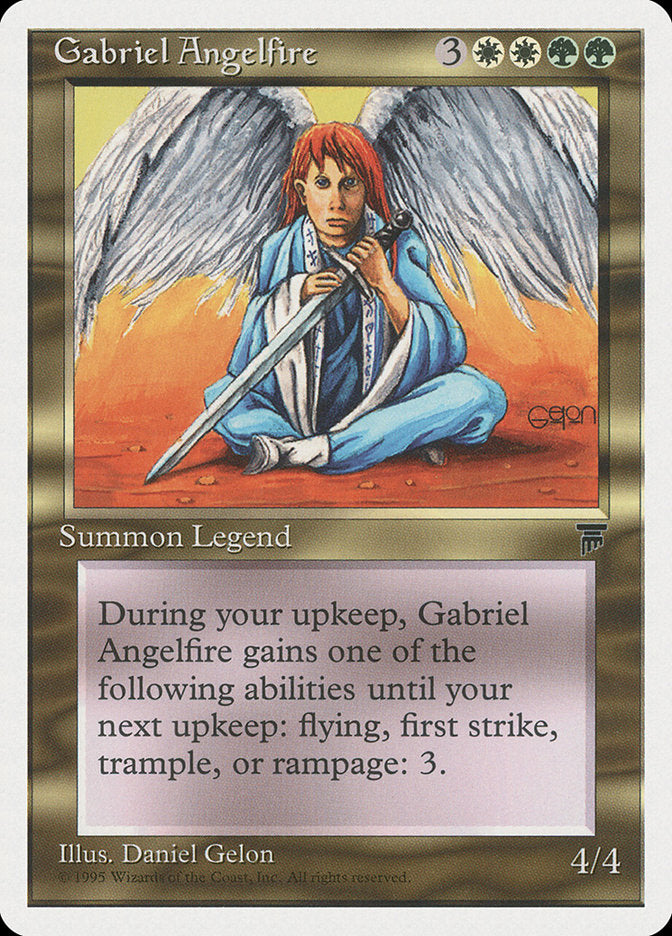 Gabriel Angelfire [Chronicles] | Card Merchant Takapuna