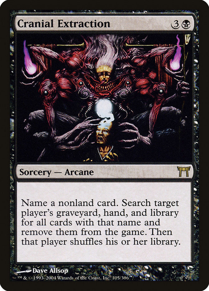 Cranial Extraction [Champions of Kamigawa] | Card Merchant Takapuna