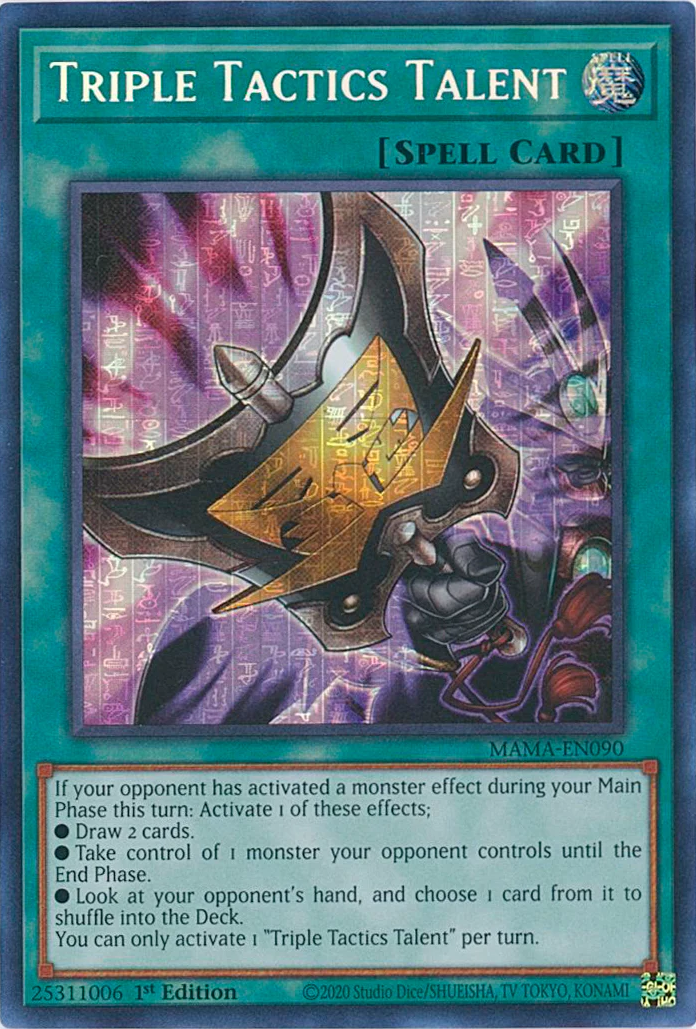 Triple Tactics Talent [MAMA-EN090] Ultra Pharaoh's Rare | Card Merchant Takapuna