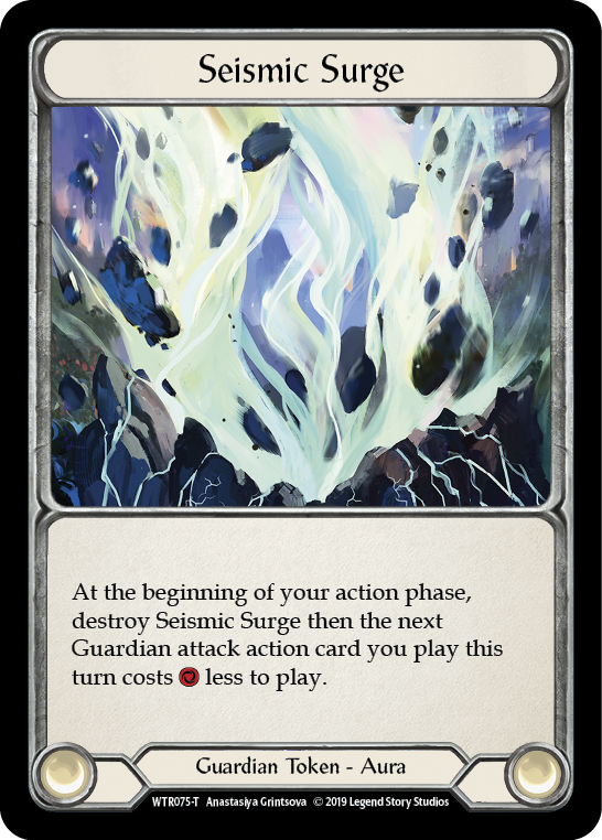 Seismic Surge [WTR075-T] (Welcome to Rathe)  Alpha Print Normal | Card Merchant Takapuna