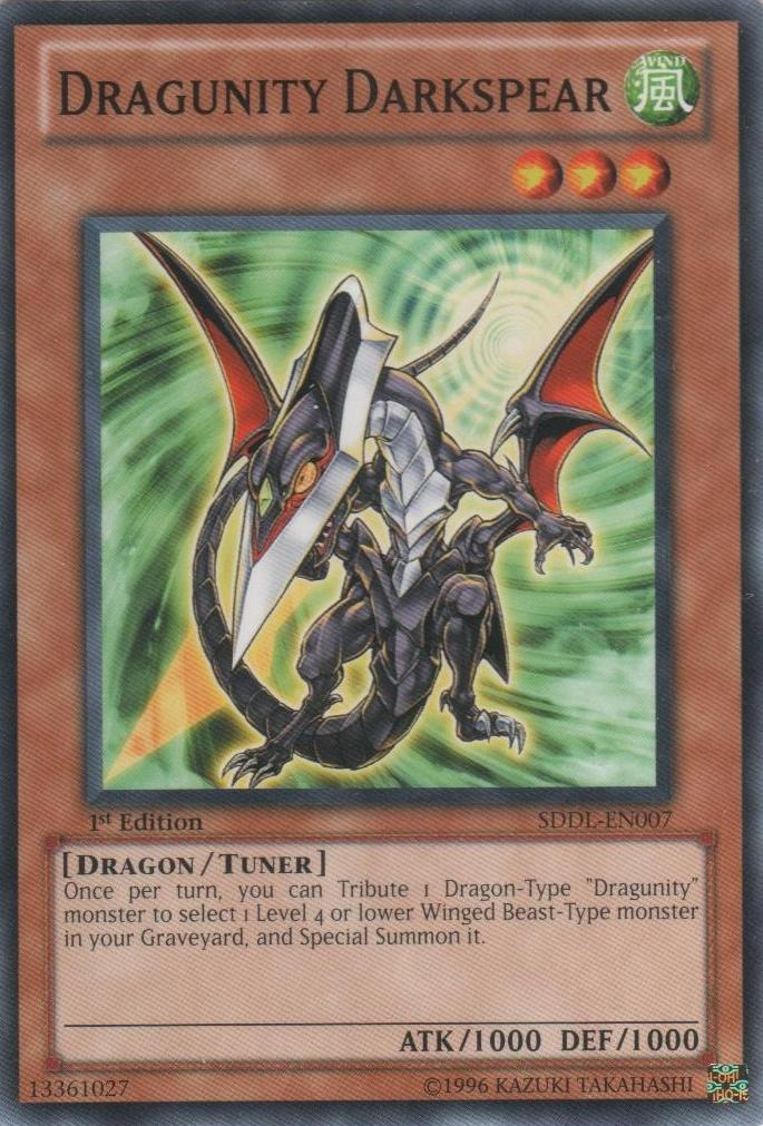 Dragunity Darkspear [SDDL-EN007] Common | Card Merchant Takapuna